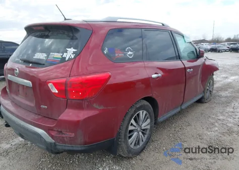 2018 Nissan Pathfinder S z USA, uszkodzony, nr VIN 5N1DR2MM7JC620873